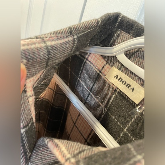 long plad flannel overshirt - Picture 9 of 9